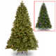 The Holiday Aisle® Downswept Douglas Fir Tree with Dual Color LED Lights