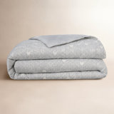 Lana 100% Cotton Embroidered Natural Queen Duvet By Classic Home