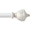 Tringle à rideaux simple réglable Jacarion de largeur totale x 1 po de diamètre-464092315