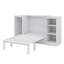Lit escamotable avec tablettes et garde-robe Murphy