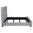 Grey Upholsteredbed