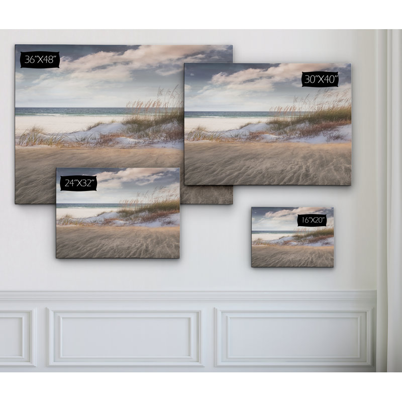 « from the sea herbe », reproduction d’impression sur toile, H 16 po x l 20 po x P 1,5 po