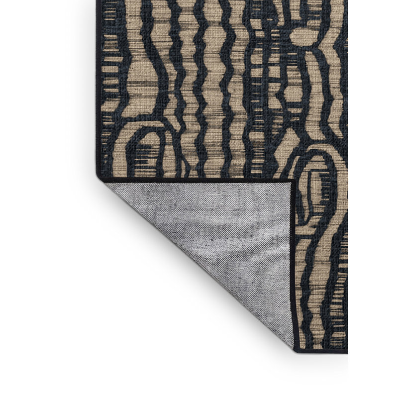  Tapis hawaïen lavable à hameçons, Rond 8 pi