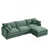 Chenille vert menthe
