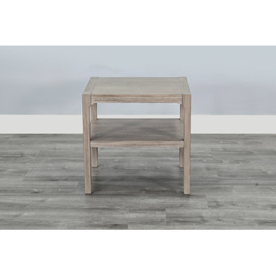 Subesh End Table with Storage