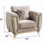 Chaise rembourrée Leena