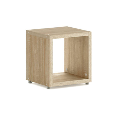 Cathrynn 38cm W Solid Wood Shelving Unit