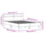 Vidaxl Wood Bed Frame with LED Durable-113970981-113970984