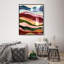 Oliver Gal Sunlit Illusions I Abstract - Hand-Applied Glass Coat Framed Canvas Art-2050333266-2050333269