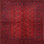 Tapis rouge / beige Southwestern