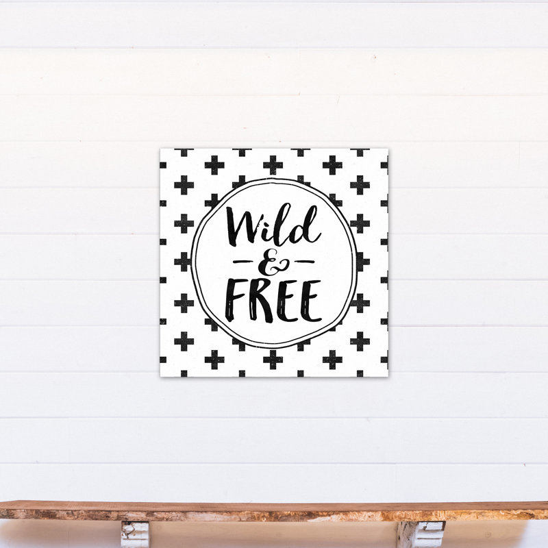 Art sur toile sauvage et libre Mandell, H 30 po x l 30 po x P 1,25 po, Toile tendue
