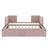 Upholstered Daybed With Pop Up Trundle-1281069976