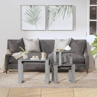 Alexzandrea Nesting Tables 3 Pcs Chipboard