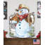 Crochet de porte Cowboy Snowman