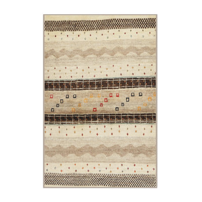 Tapis beige / gris