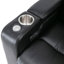 Fauteuil inclinable électrique de qualité supérieure avec accoudoirs de rangement-1024659196