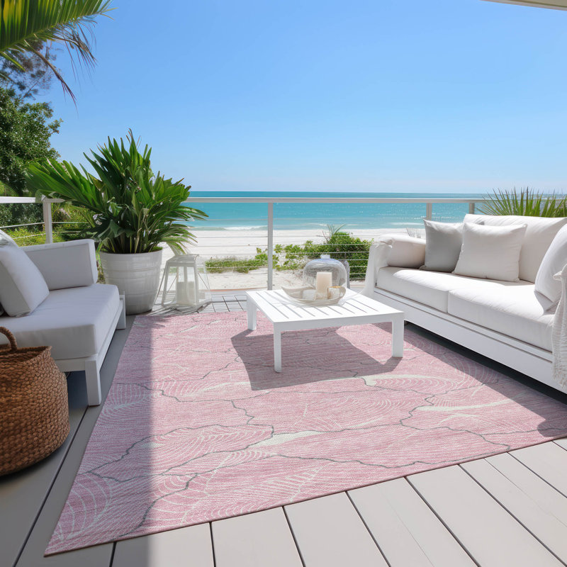  Machine Washable Indoor/Outdoor Chayden ACN1048 Rug, Rectangle 9' x 12'