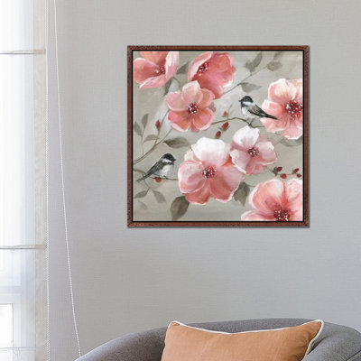 Chickadee Spring II by Nan - Painting on Canvas
