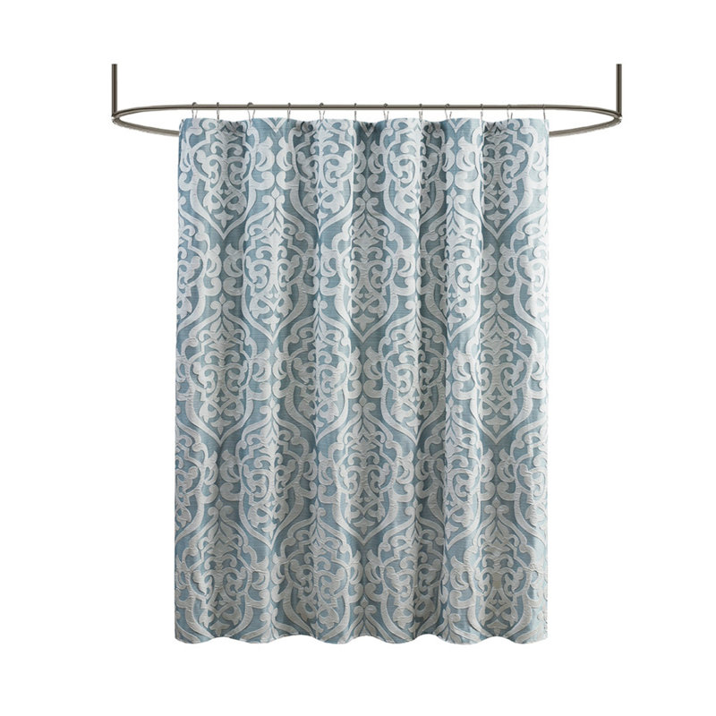 Rideau de douche jacquard