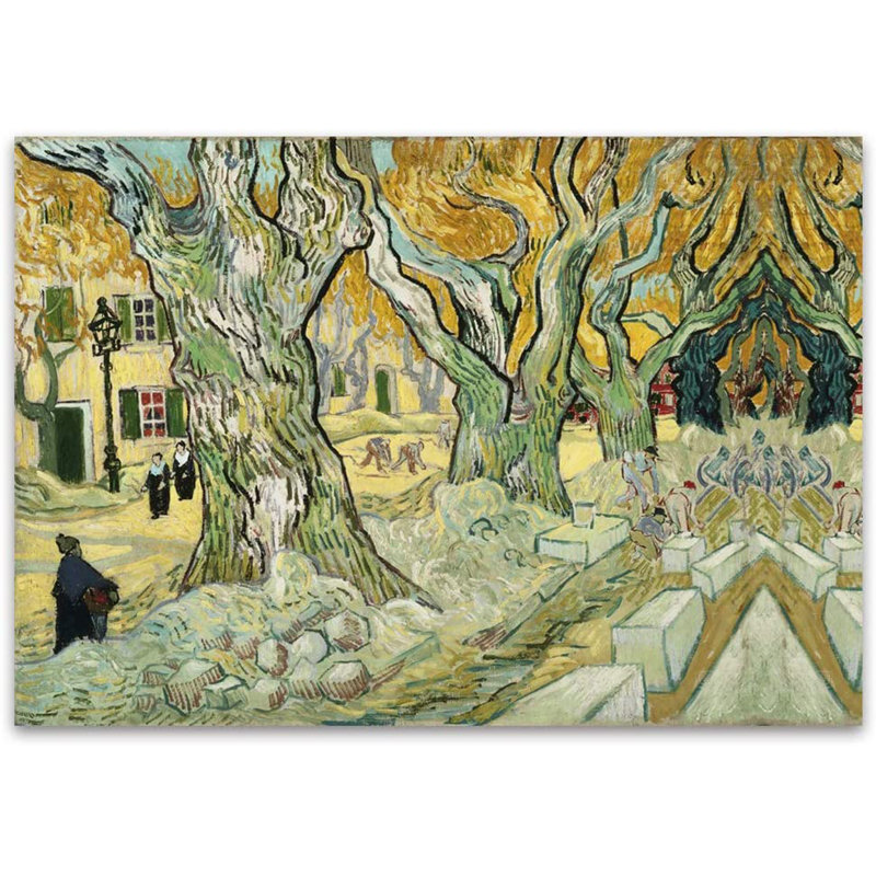 Famous Painting Peel & Stick Border, 100" L x 144" W