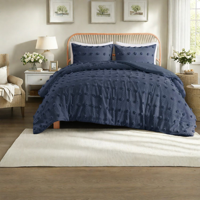 Certified Bedding Sets, Polyester Twin Xl Jacquard For Modern Home