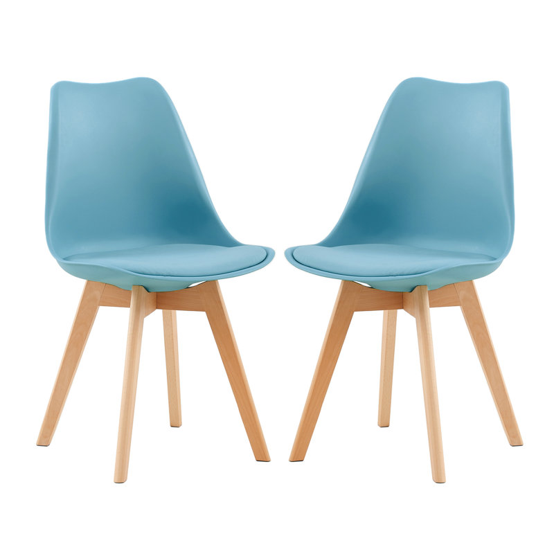 Nero Upholstered Dining Chair, Air Force Blue, 8