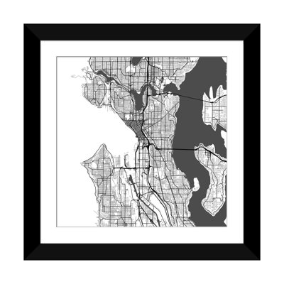 " Seattle Roadway " by Urbanmap