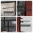 Spacious 60x72 Inch Frameless Shower Door, Aluminum Dual Sliding Glass Door with Soft-Close & Waterproof Buffer System, Quick DIY Installation, Heavy-Duty Metal Bottom Seal