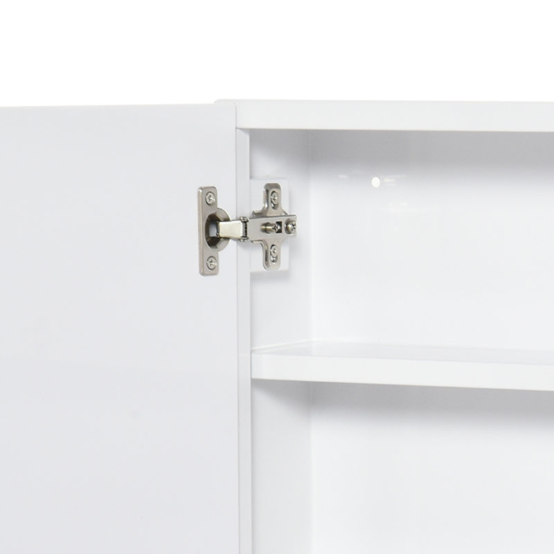 Kleankin Bathroom Mirrored Cabinet