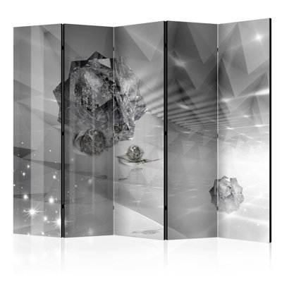 Abstract Greyness Room Divider