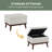 Luciano Mid Century Storage Ottoman-164977104