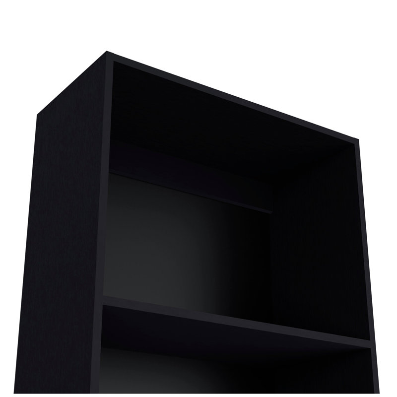 Bibliothèque Wenge, Wengé, (4 tablettes) H 71,1 po x l 24,7 po x P 11,7 po