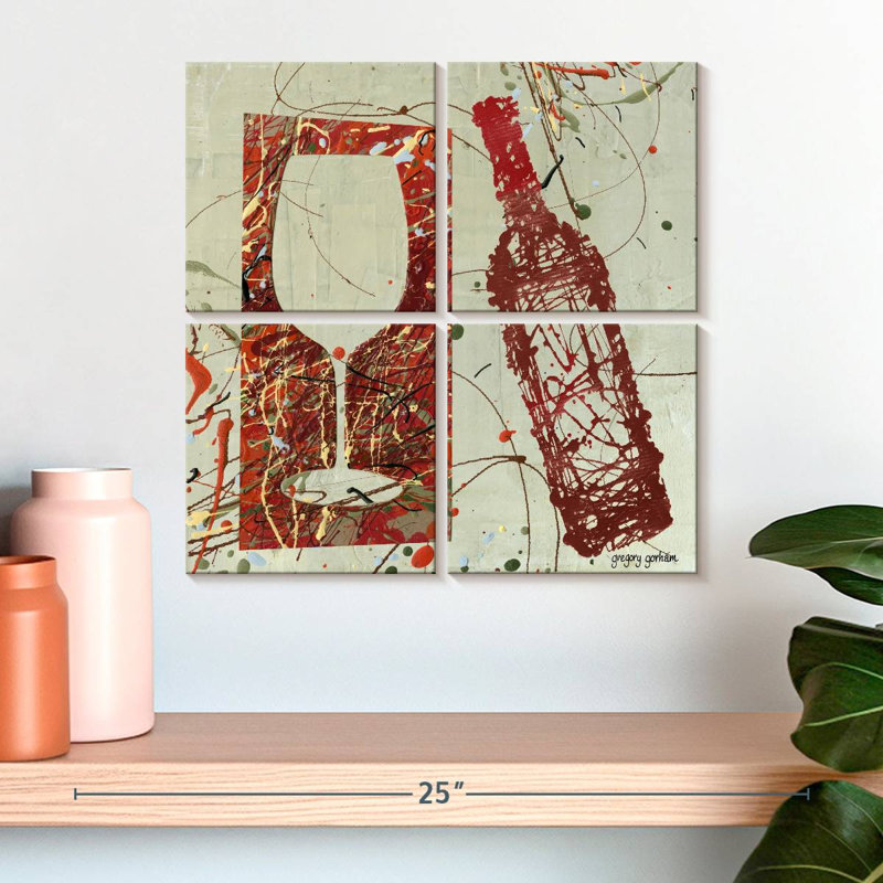 Yarlin Wine Expressions II, H 18 po x l 18 po