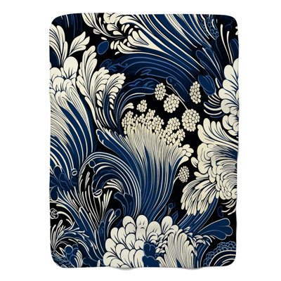 Noble Blossoms - 1 Piece Premium Blanket
