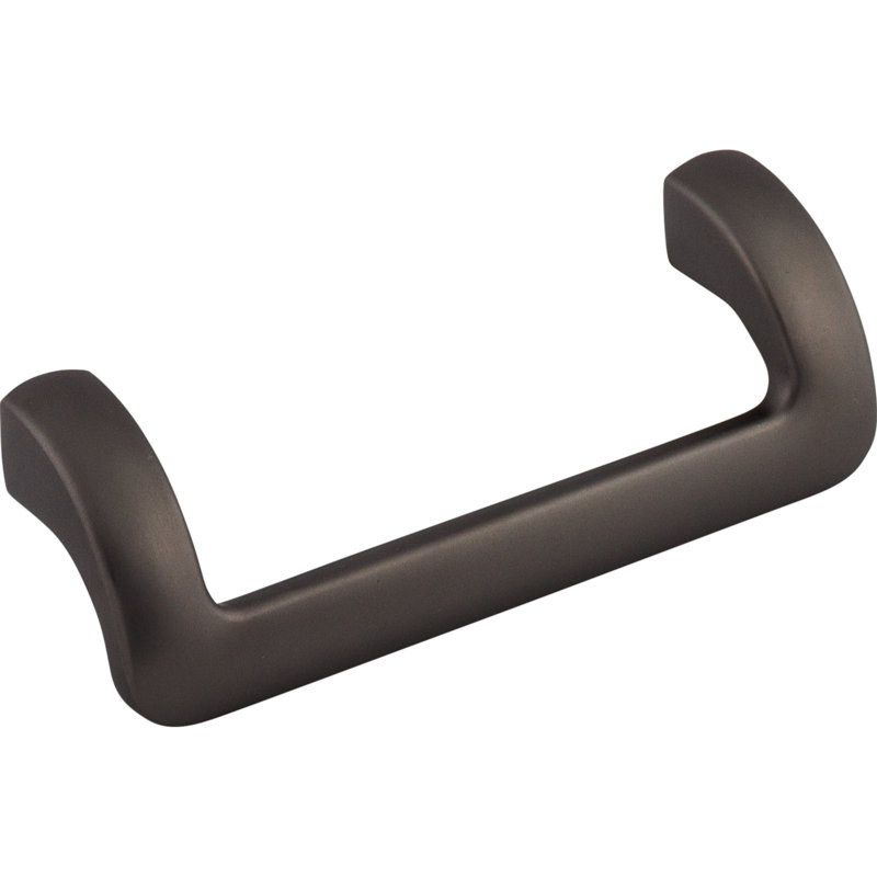 Kentfield Drop Handle, Ash Gray, 3 3/4" Center to Center