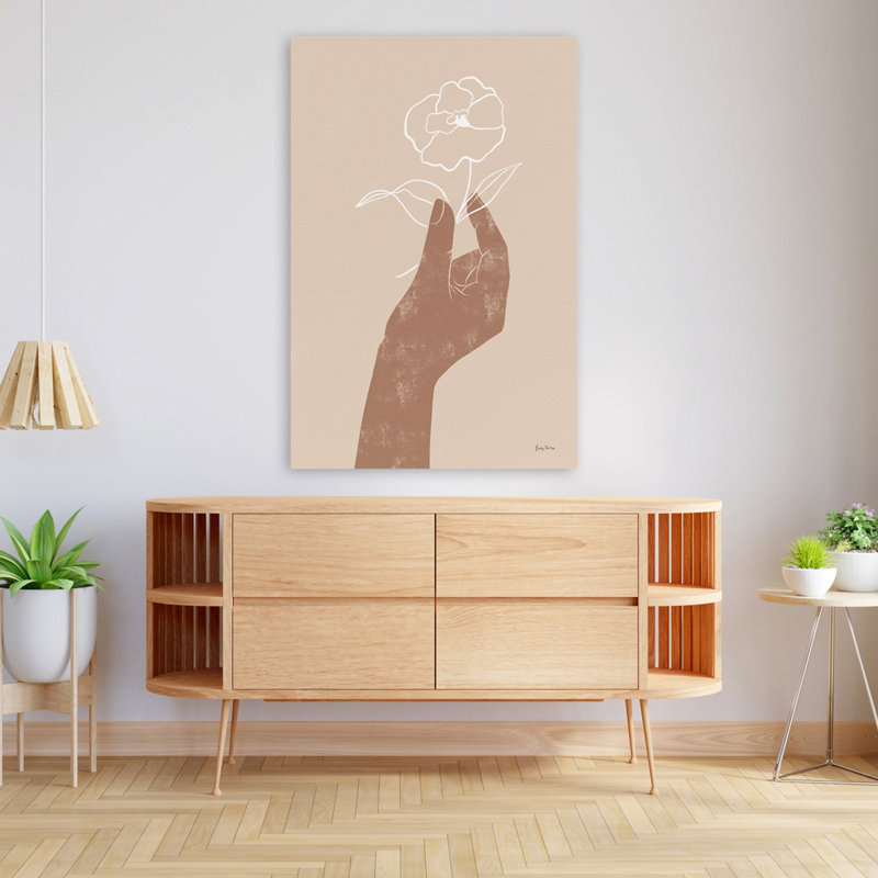 Boho Dreams II neutre - art bohémien brun bohème brun, H 48 po x l 32 po