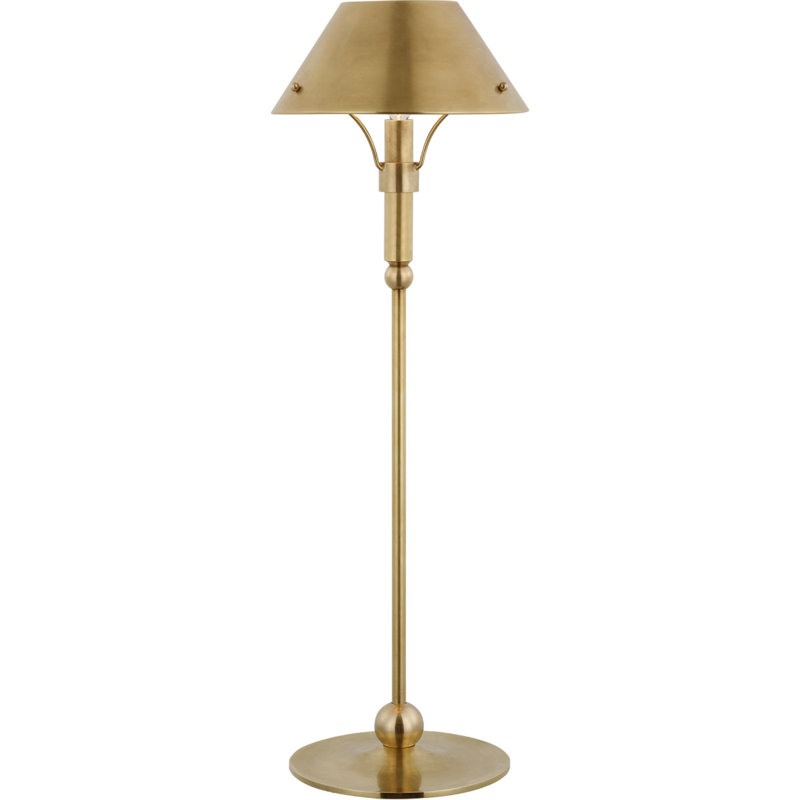 Thomas O'Brien Turlington Medium Table Lamp, Antique Brass