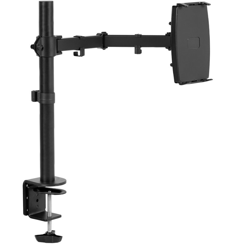 Support de bureau simple VIVO pour tablettes, ordinateurs portables 2 en 1 et écrans portables