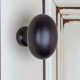 Classic 1 1/8" Length Oval Knob