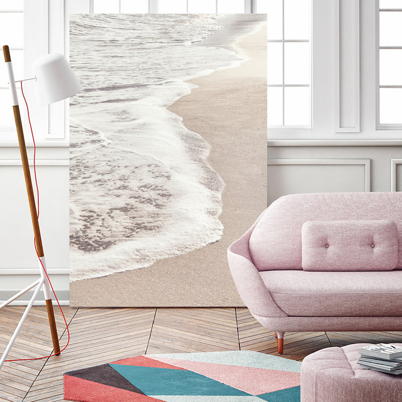 Plage 006 sur toile