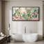 «Vibrant Wildflower Wildflower Whimsy Delicate Watercolor», reproduction sur toile encadrée-98041928-111568194