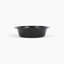 Medium Clear Double Pet Feeder with Color Bowls-197271276