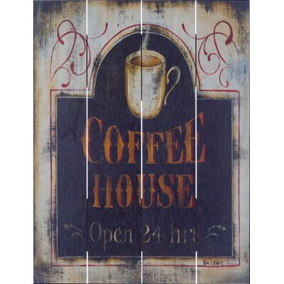 Coffee House - Unframed Graphic Art Print on Wood -  Winston Porter, 0E5A4ED5CFEE41978957DE2A4397582C