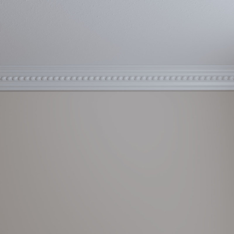 Primed Architectural Rope Crown Moulding 5" x 7/8" x 94-1/2"