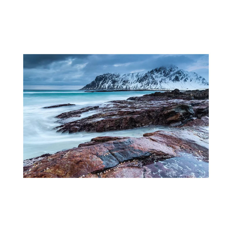 Norway, Lofoten, Skagsanden Beach I 1 Piece Wrapped Canvas Wall Art, 66.04 cm H x 45.72 cm W x 3.175 cm D