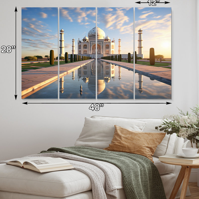 4 pièces, art du Taj Mahal I