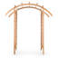 Blumfeldt Puerta 1m x 1m Solid Wood Pergola
