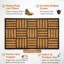 Non-Slip Striped Doormat