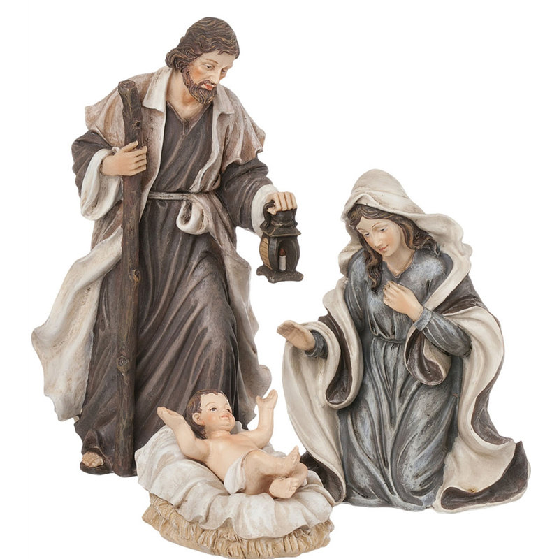 Ensemble de 3 morceaux de la Sainte Famille