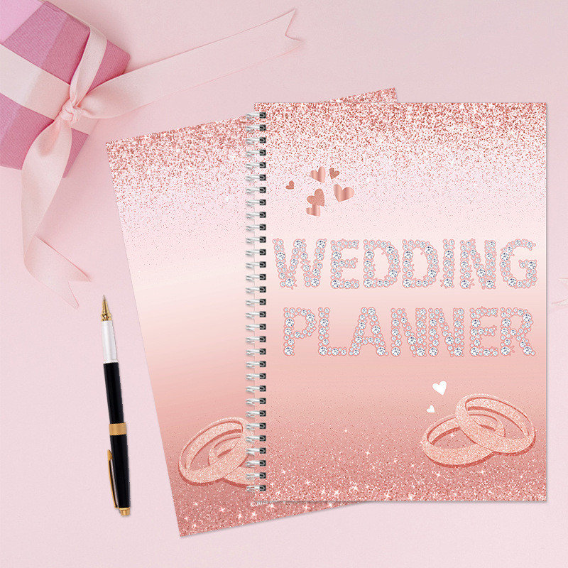 Note Book Wedding Planning Record Book  Wedding Plan Formulation Book Coil Notebook